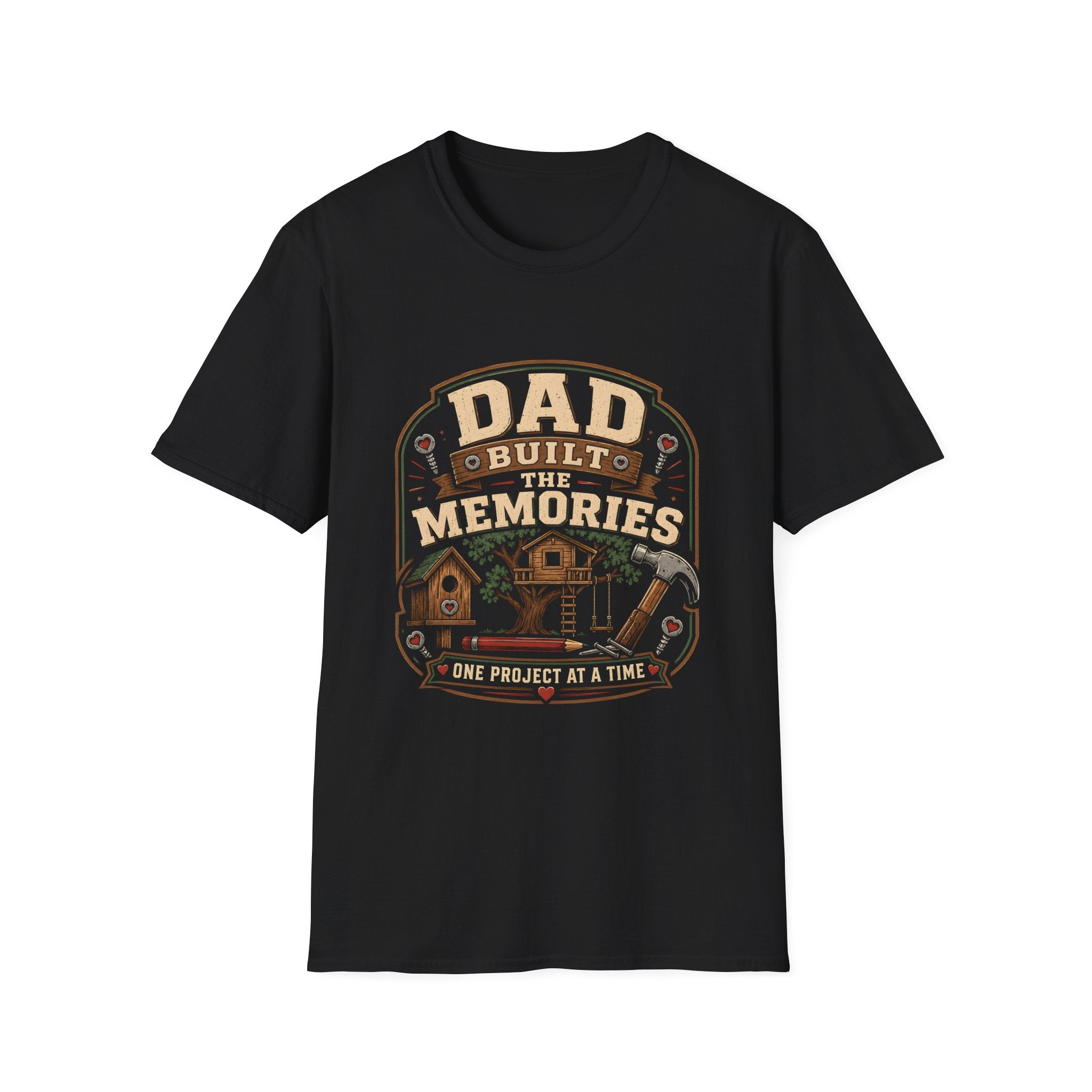 Dad Built The Memories T-Shirt