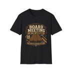 Board Meeting Garage T-Shirt