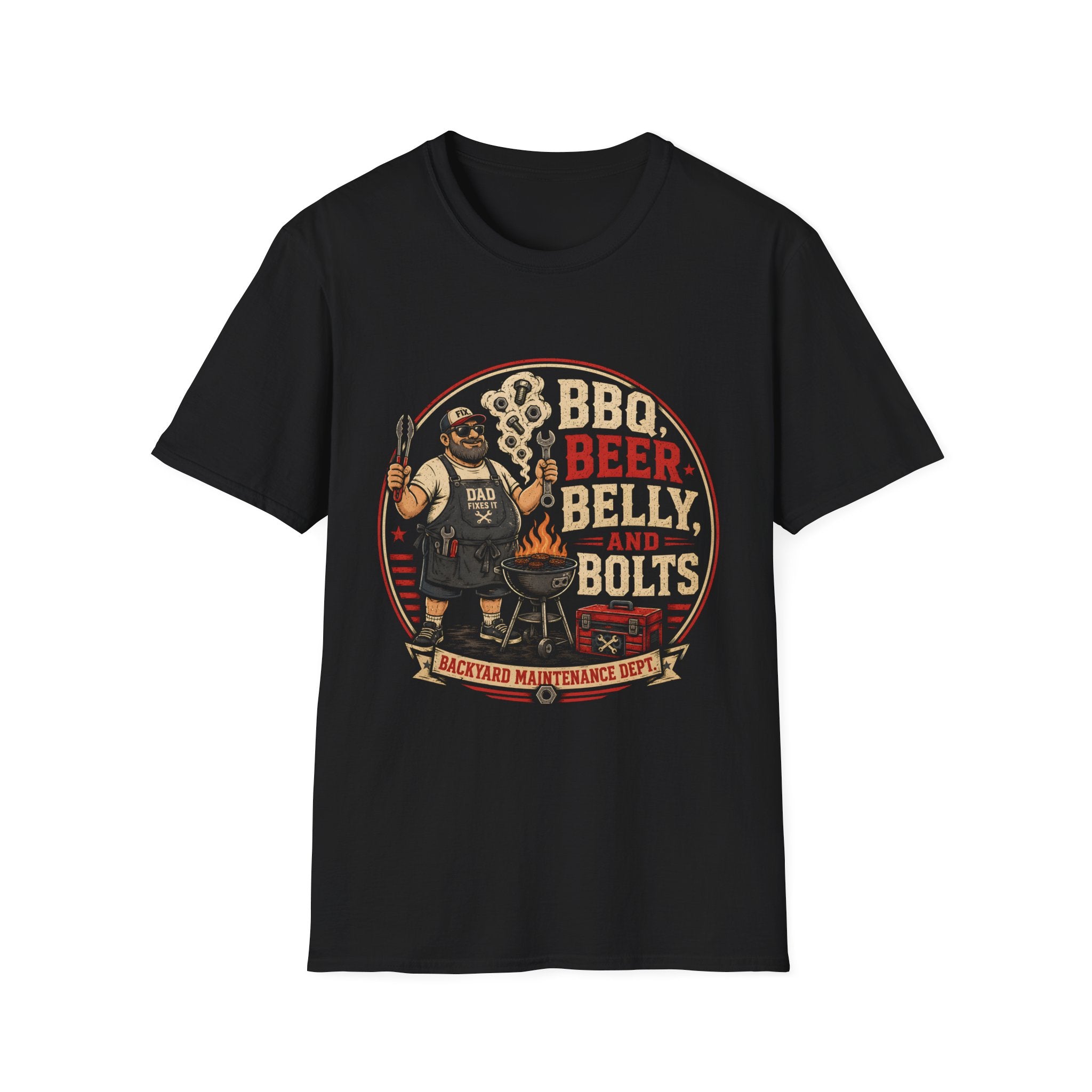 BBQ BEER BELLY AND BOLTS T-Shirt