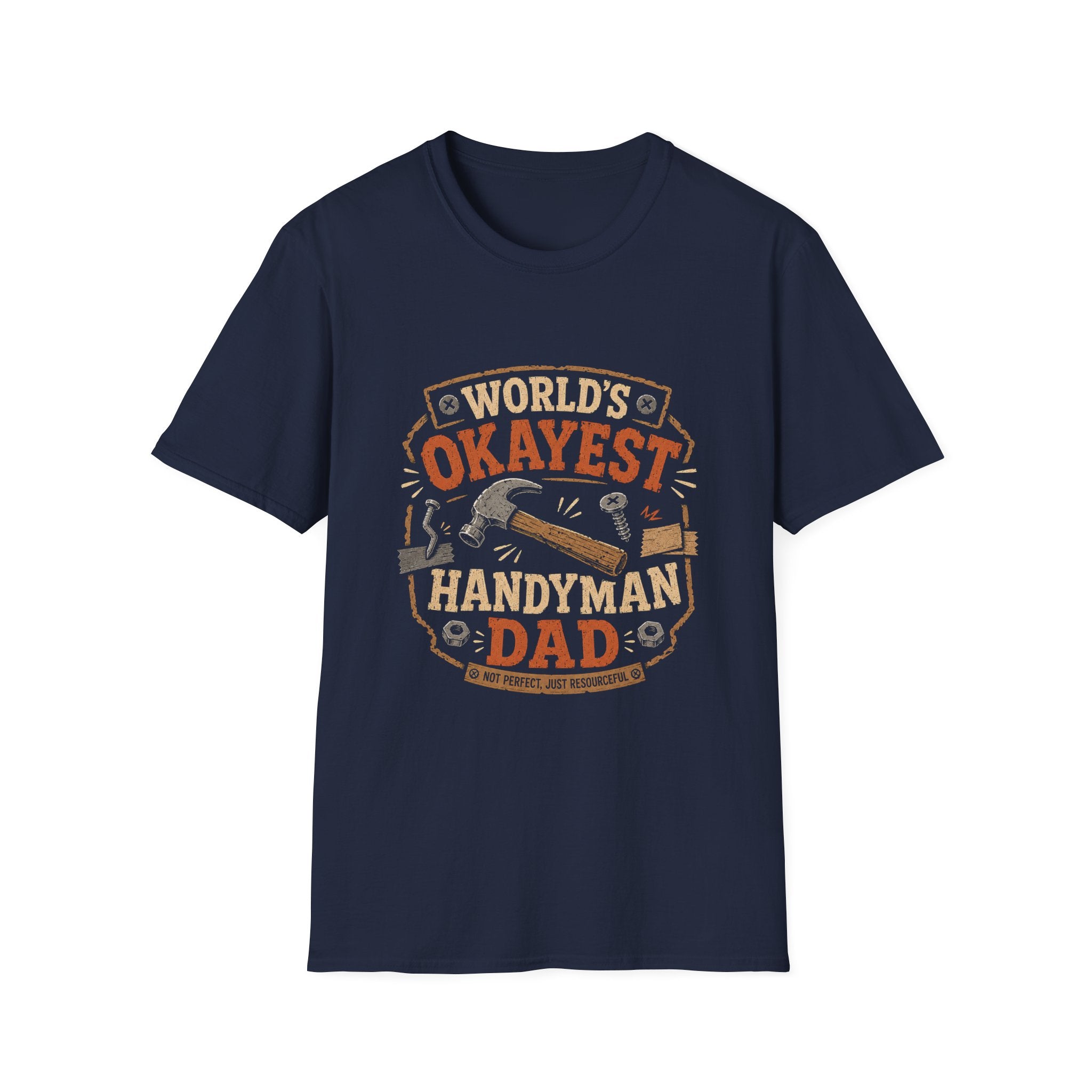 World's Okayest Handyman Dad T-Shirt