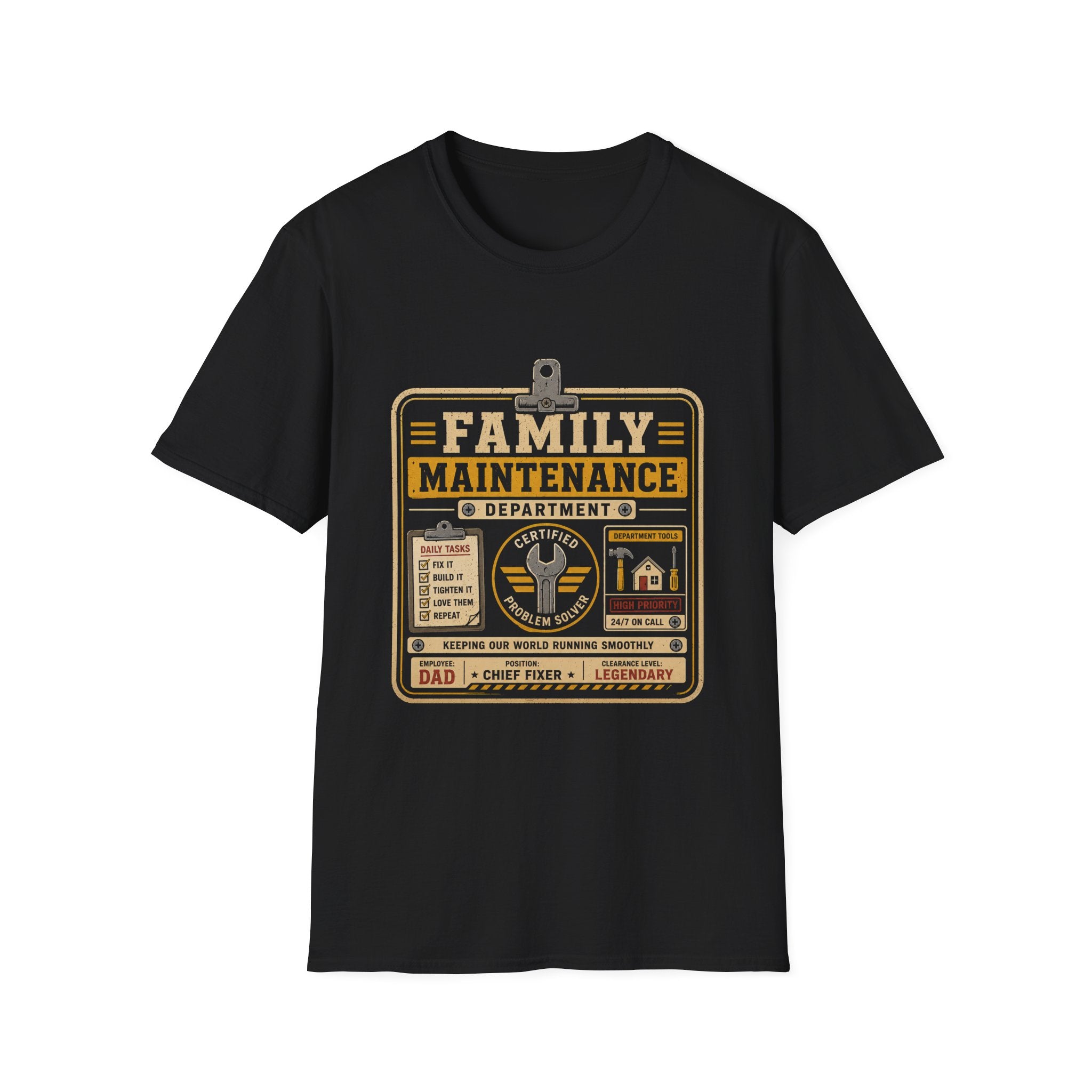 Family Maintenance Department T-Shirt