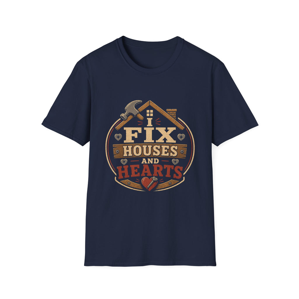 I Fix Houses And Hearts T-Shirt