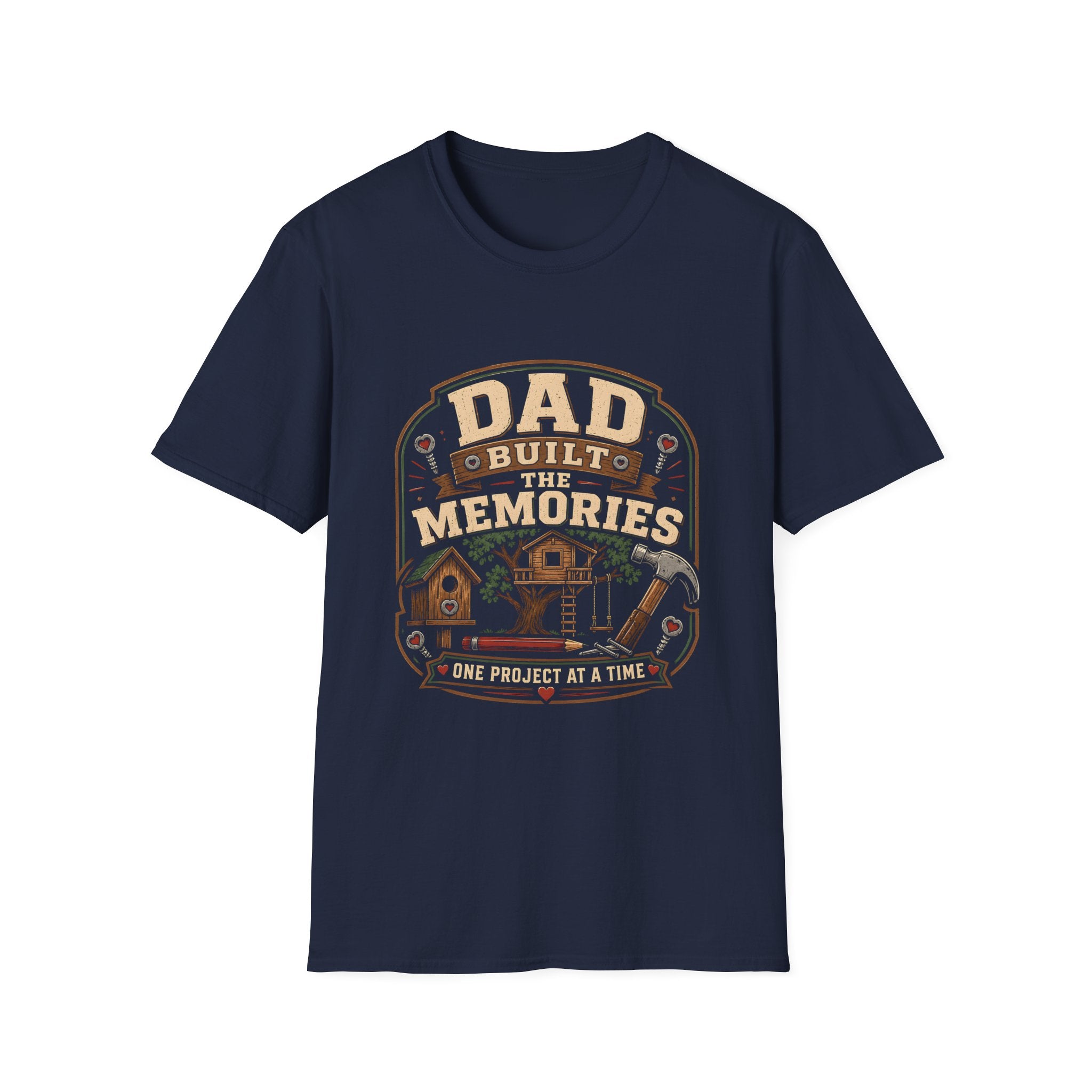 Dad Built The Memories T-Shirt