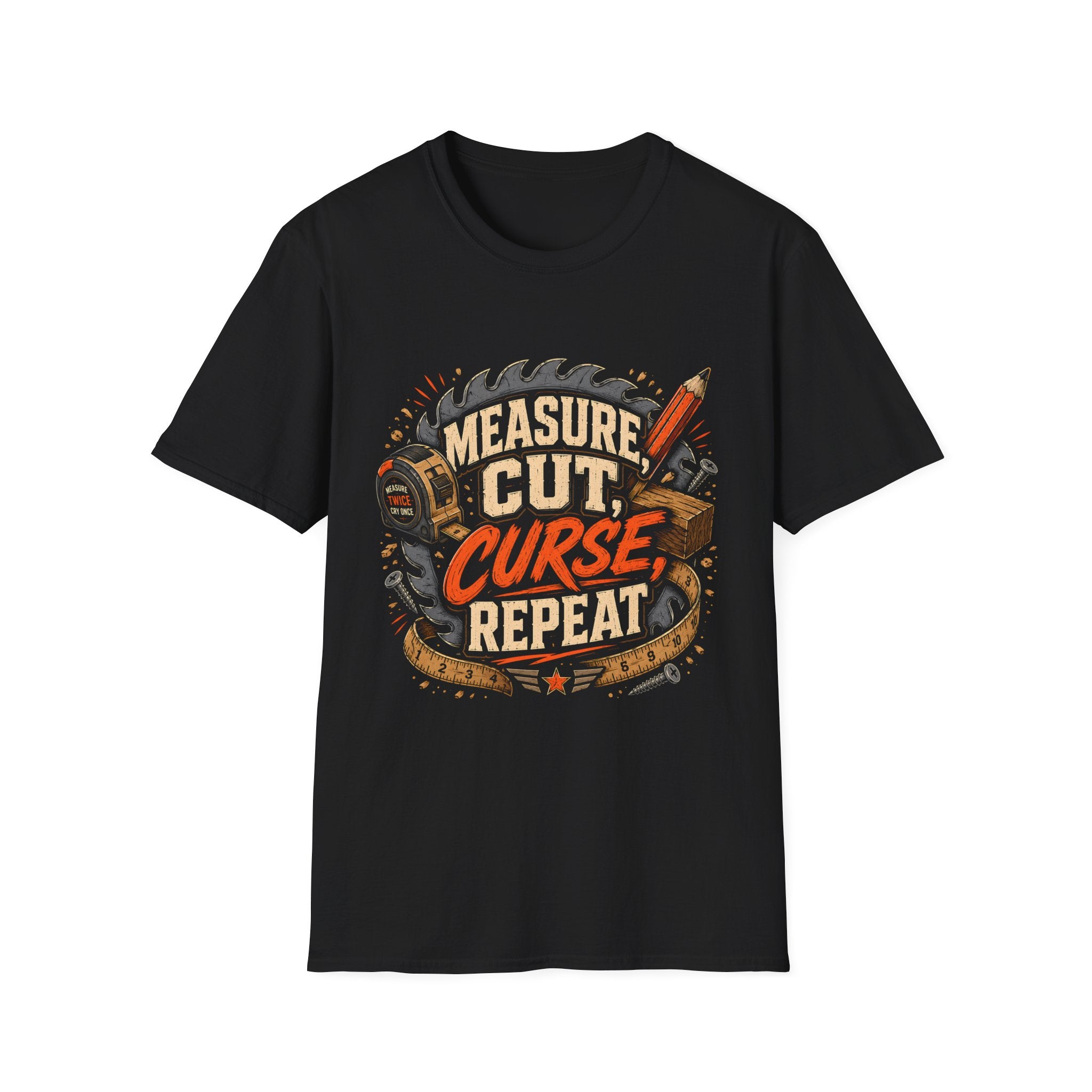 Measure Cut Curse T-Shirt